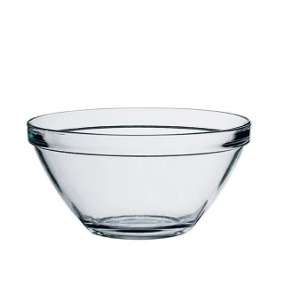 【Bormioli Rocco】義大利強化調理缽 26公分 玻璃碗 沙拉碗 Pompei(調理缽 玻璃碗 沙拉碗)