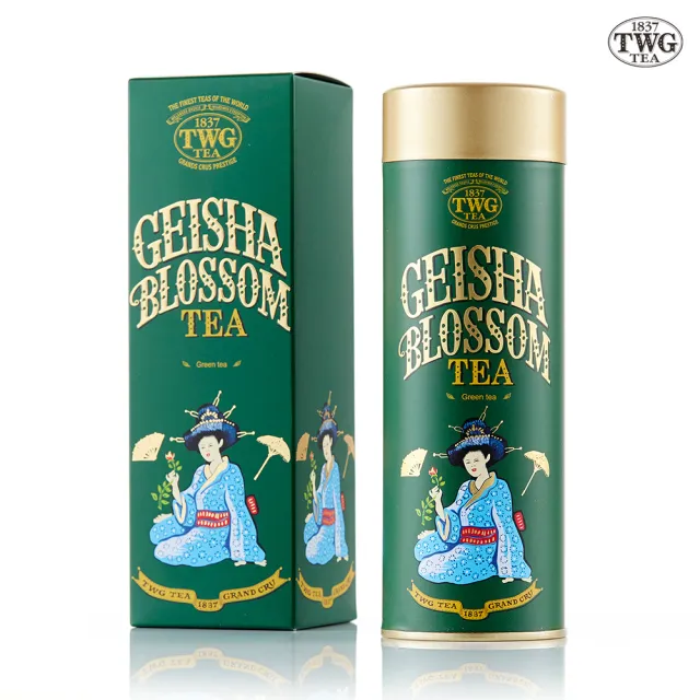 【TWG Tea】頂級訂製茗茶 蝴蝶夫人之茶 100g/罐(Geisha Blossom Tea;綠茶)