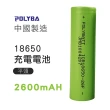 【Jo Go Wu】18650電池 2入組(鋰電池/國際牌電池/POLYBATT電池)