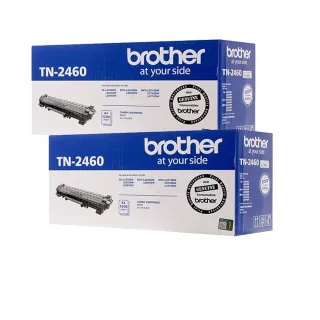 【brother】TN2460 原廠標準容量黑色碳粉匣 二入(適用：L2715/2750/2770/2375DW)