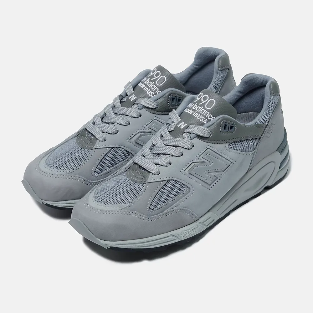 NEW BALANCE】990V2 WTAPS 限量聯名灰色美製男鞋(M990WT2) - momo購物 