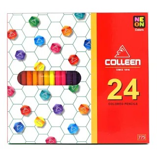 COLLEEN 775-24 六角色鉛筆 24色