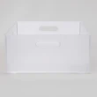 【NITORI 宜得利家居】收納盒 N INBOX W 寬低型 橫式半格型 CL(收納籃 收納盒 整理盒)
