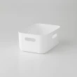 【NITORI 宜得利家居】收納盒 四分之一型 窄低型 SOFT N INBOX WH 收納籃 收納盒 整理盒