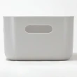 【NITORI 宜得利家居】收納盒 四分之一型 窄低型 SOFT N INBOX LGY 收納籃 收納盒 整理盒
