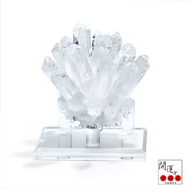 溶連水晶 水晶玉 置物 命運好好玩】財富至頂化煞水晶塔燈(廠商直出)