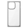 【iJacket】iPhone 13/13 Pro 6.1吋 軍規9H玻璃方邊手機殼(灰色)