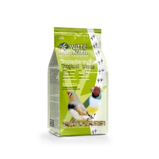 【Whitte Molen 荷蘭偉特】熱帶鳥類飼料 1KG(鳥飼料、鸚鵡飼料、荷蘭鳥飼料、豐羽、鳥蛋粉)