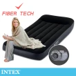 【INTEX 原廠公司貨】舒適單人加大FIBER TECH內建電動幫浦充氣床-寬99cm(64145ED)