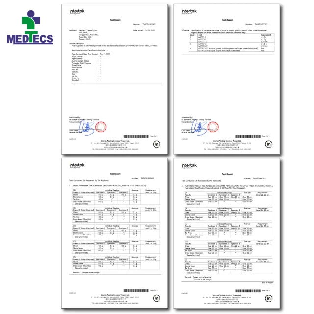 【MEDTECS 美德醫療】美德 隔離衣 10件/袋(#防護 #隔離 #醫療 #隔離衣 #防護衣 #防疫)