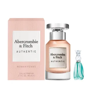 【Abercrombie & Fitch】真我女性淡香精50ml(贈隨機小香乙瓶.專櫃公司貨)