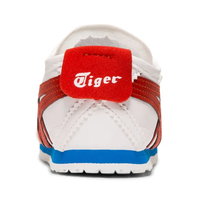 【Onitsuka Tiger】鬼塚虎 官方旗艦店 Onitsuka Tiger-MEXICO 66 BAJA TS 童鞋 紅邊(1184A054-100)