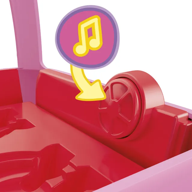 【Peppa Pig 粉紅豬小妹】家家酒系列-冰淇淋車音效遊戲組 F2186(小孩玩具/趣味玩具/佩佩豬玩具/學齡前禮物)