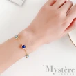 【my stere 我的時尚秘境】現貨-秘境開運款-天然藍晶石 月光石時尚手環(藍晶石 海藍寶 藍月光 水型)