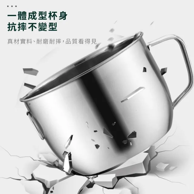 【碗住你胃】加厚304不鏽鋼大容量泡麵碗(防摔 隔熱保溫 宿舍 保鮮碗 防燙碗 快餐杯 露營碗 帶蓋泡麵碗)