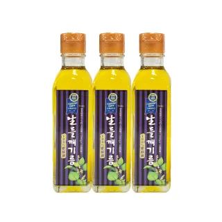 【Botanic】栢儷多-韓國之光頂級紫蘇油(180MLX3瓶+一條根風獅爺貼布10片)