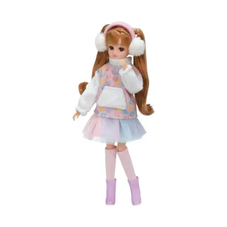 【TAKARA TOMY】Licca 莉卡娃娃 配件 LW-16 冬季甜美粉彩服裝組(莉卡 55週年)