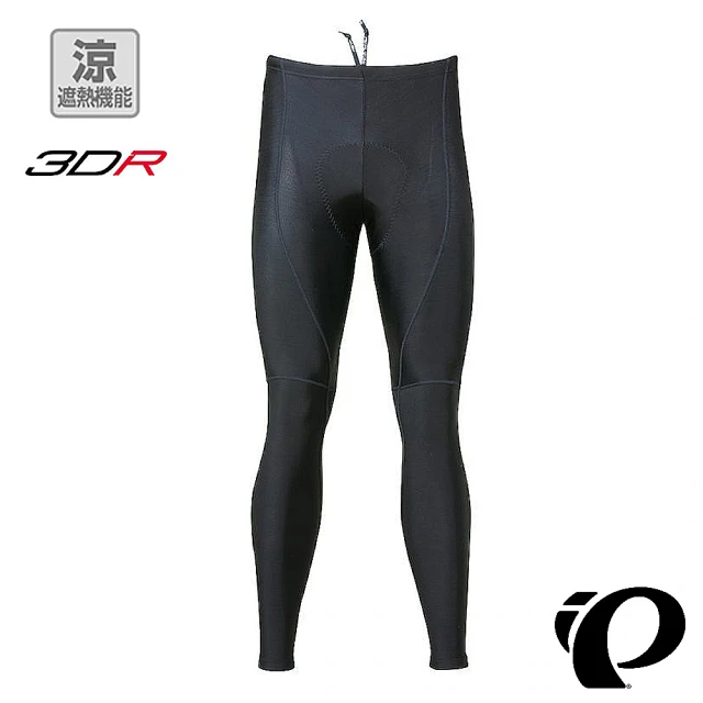 【PEARL iZUMi】涼感抗UV男長車褲 黑 228-3DR-1 20(涼感/防曬/吸汗/透氣/環島/單車/運動/日本製)