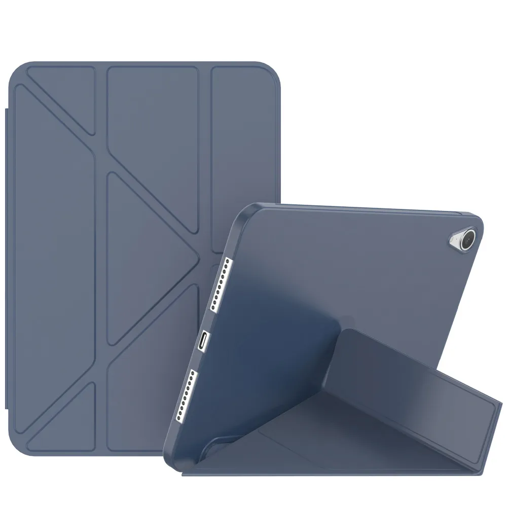 【Geroots】iPad Mini6 8.3吋粉彩多折TPU高質感保護平板皮套