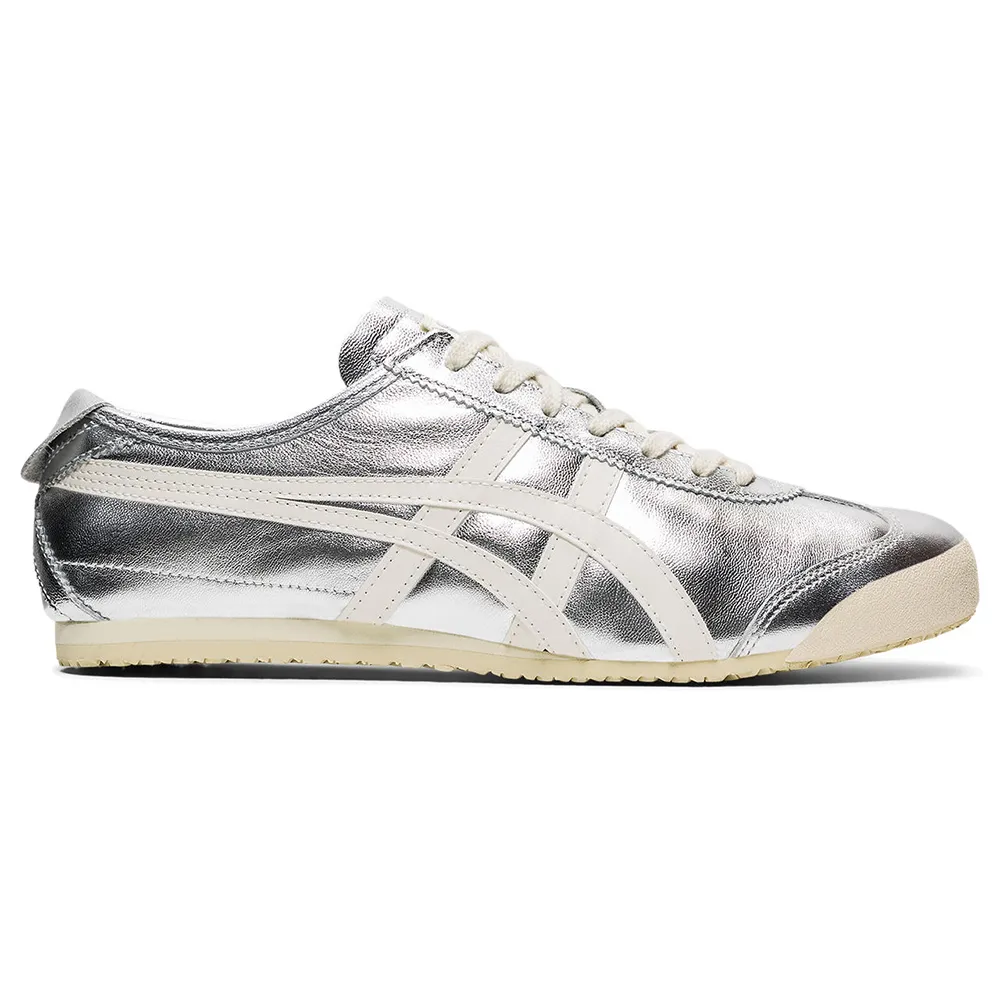 Onitsuka Tiger】鬼塚虎官方旗艦店MEXICO 66 休閒鞋銀色(THL7C2-9399 