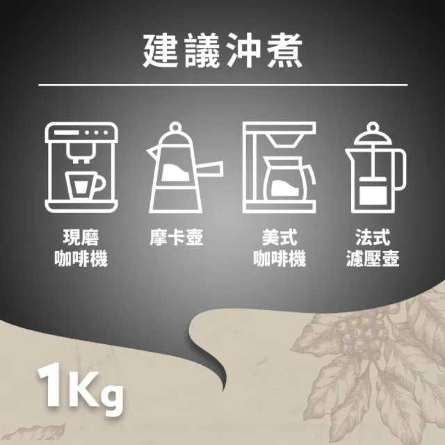 【LAVAZZA】咖啡大師-完美義式中烘焙咖啡豆 x2袋組(1kg/袋)