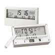 【FJ】日系簡約溫濕度計電子鐘CL3(家庭必備)