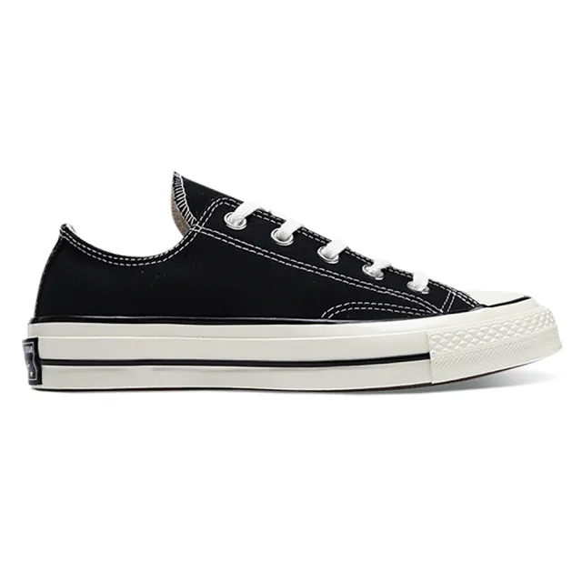 【CONVERSE】休閒鞋 男鞋 女鞋 帆布鞋 運動 低筒 CHUCK 70 OX BLACK/BLACK/EGRET 黑 162058C