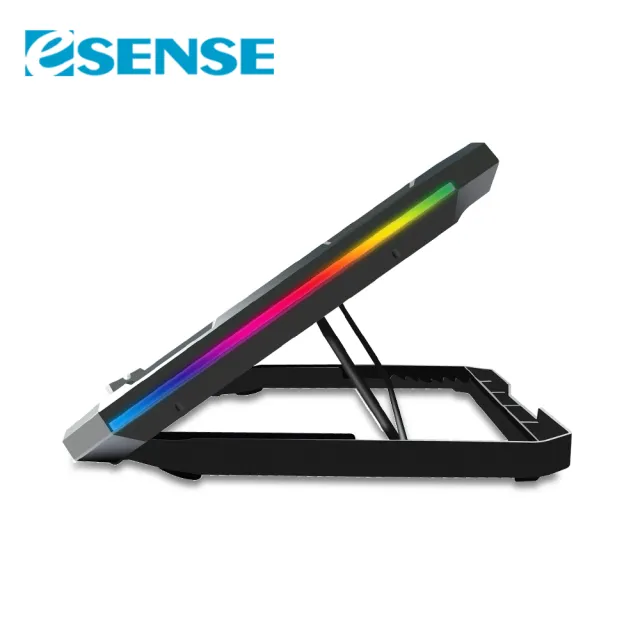 【ESENSE 逸盛】Esense G10 RGB 電競筆電散熱墊(22-WRG010BK)