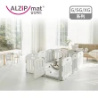 【Alzipmat】韓國遊戲地墊140x240cm SG 系列-奶灰色(不含圍欄)
