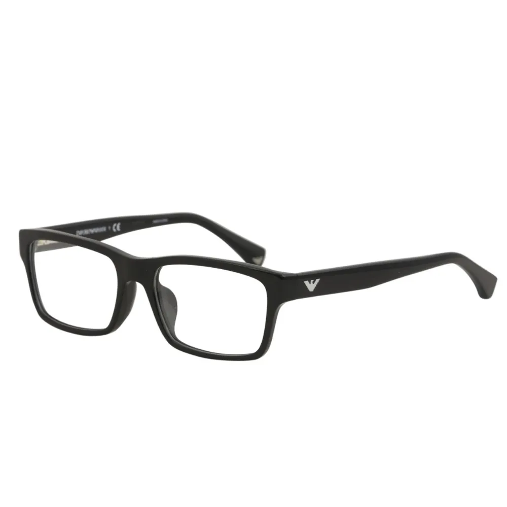 【EMPORIO ARMANI】亞曼尼 亞洲版光學眼鏡 舒適彈簧鏡臂 EA3050F 5017 黑 公司貨
