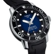【TISSOT 天梭】水鬼 Seastar 1000 海洋之星300米潛水機械錶-藍x黑/43mm 送行動電源(T1204071704100)