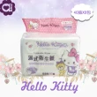 【SANRIO 三麗鷗】Hello Kitty 凱蒂貓 溼式衛生紙 40 抽 X 6 包 家庭號組合包 可安心丟馬桶