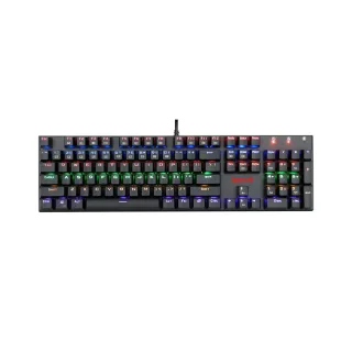 【Redragon】Redragon K565R RUDRA彩虹背光機械遊戲鍵盤(電競鍵盤推薦/遊戲鍵盤推薦/電競周邊)