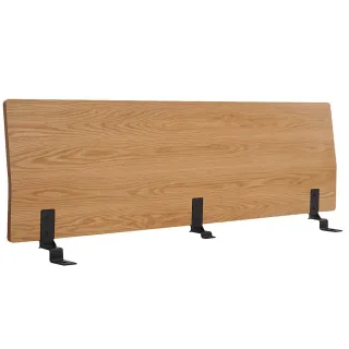 【MUJI 無印良品】橡木組合床用床頭板/平板/雙人加大(大型家具配送)