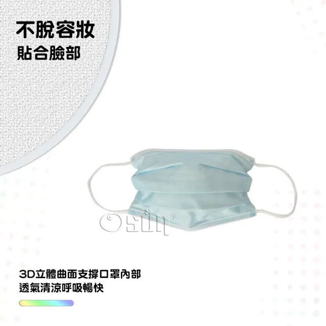 【Osun】3D立體卡扣式口罩支撐架4個裝 防悶透氣不貼鼻不脫妝(特價CE395)