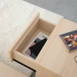 【IDEA】暖色木作低甲醛抽屜床頭櫃/收納櫃(淺木色)