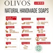 【Olivos 奧莉芙】橄欖香氛液態皂 玫瑰皂 木炭皂 蜂蜜皂 6入搶購組(五倍券首選)