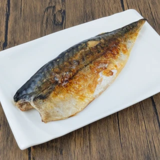 【三頓飯】南方澳大片薄鹽鯖魚(共24片_3片/400g/包)