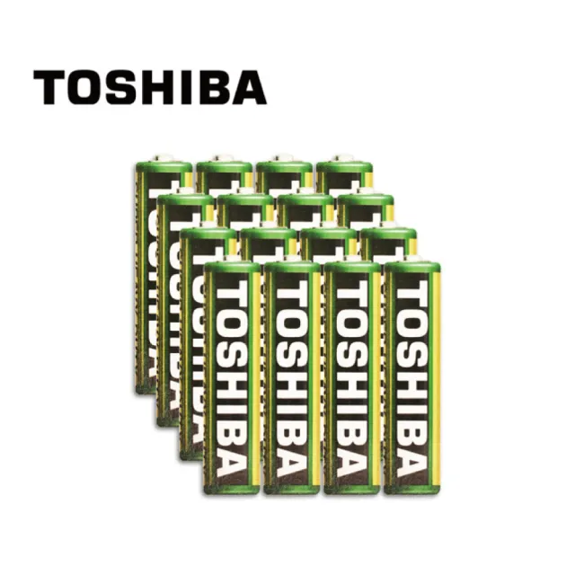 【TOSHIBA 東芝】環保4號電池 16入