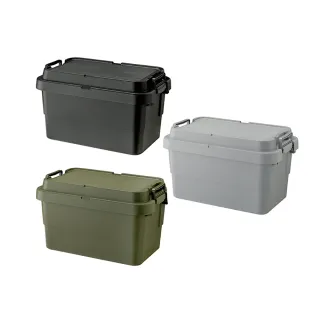 【RISU】TRUNK CARGO 二代多功能耐重收納箱 50L(黑色/軍綠色/水泥灰色)