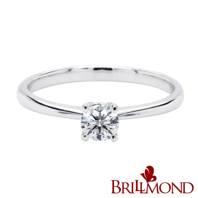 【BRILLMOND JEWELRY】20分 天然鑽石 PT950鉑金 F/SI1 鑽戒永恆(主石20分 F/SI1 PT950鉑金台)