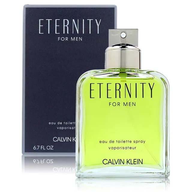 【Calvin Klein 凱文克萊】CK Eternity 永恆男性淡香水 EDT 200ml(平行輸入)