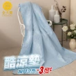 【Jindachi金大器】單人加大3.5尺-極凍酷涼墊 冰塊藍(冰涼墊 涼墊 可水洗   瞬間涼感 冰涼觸感)