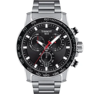 【TISSOT天梭 官方授權】SUPERSPORT 競速賽車運動時尚錶(T1256171105100)