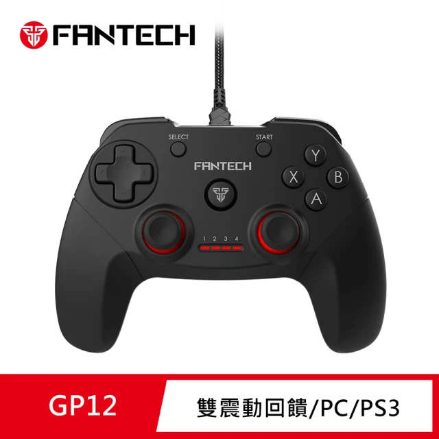 FANTECH USB雙震動遊戲搖桿/遊戲手把(GP12)