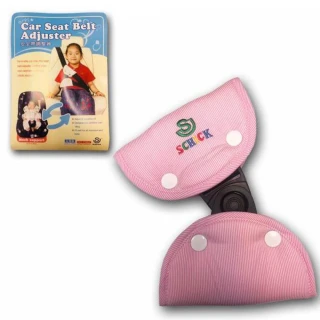 【Schick 舒適牌】70802粉紅色兒童安全帶調整器(單入組)