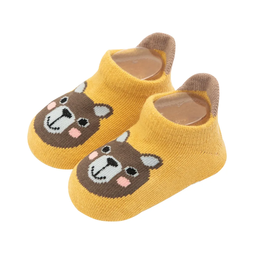 【JoyNa】5入-嬰兒襪 薄棉大後跟防滑童襪 襪子