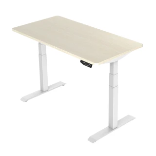 【Flexispot】三節式電動升降桌 140*70cm桌組(電動升降桌)