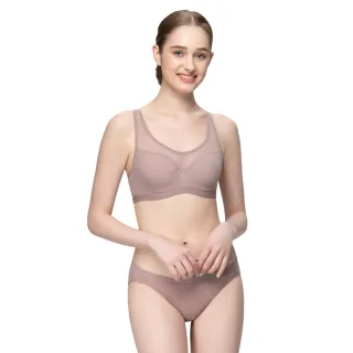 【Swear 思薇爾】Love myself系列M-XL蕾絲低腰三角女內褲(紀香芋)_出清品