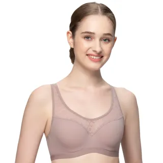 【Swear 思薇爾】Love myself系列M-XL軟鋼圈模杯無痕背扣短背心(紀香芋)